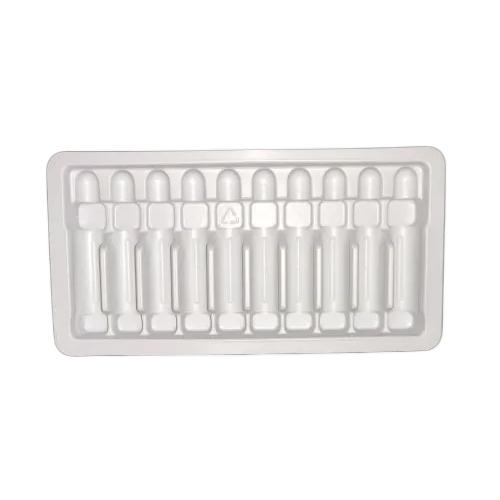 White Pharmaceutical Packaging Tray