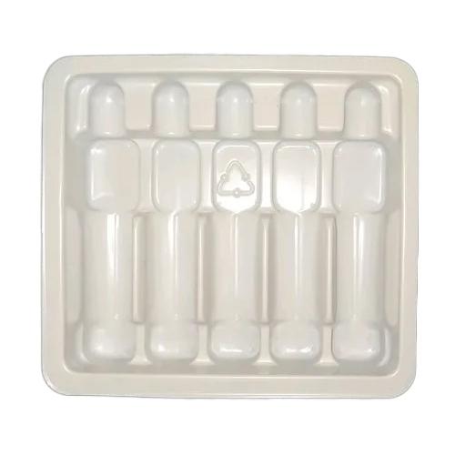 White HIPS Ampoule Tray